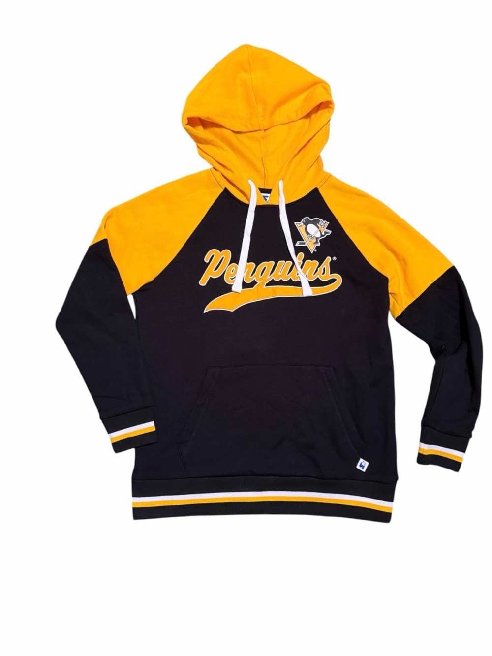 Starter Pittsburgh Penguins Pullover Hoodie NHL Size Medium NWOT